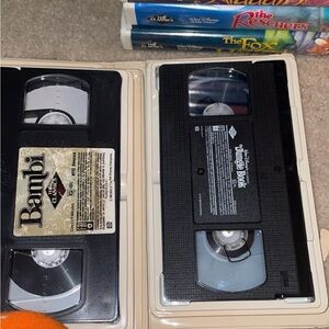Disney vhs tapes